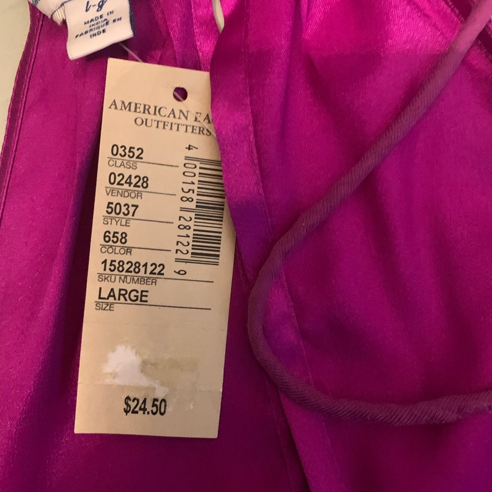 Fuchsia String Tank Top - Picture 3 of 9